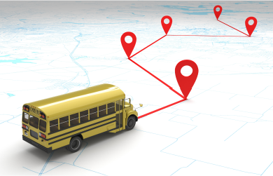 bus-on-map-with-location-pins